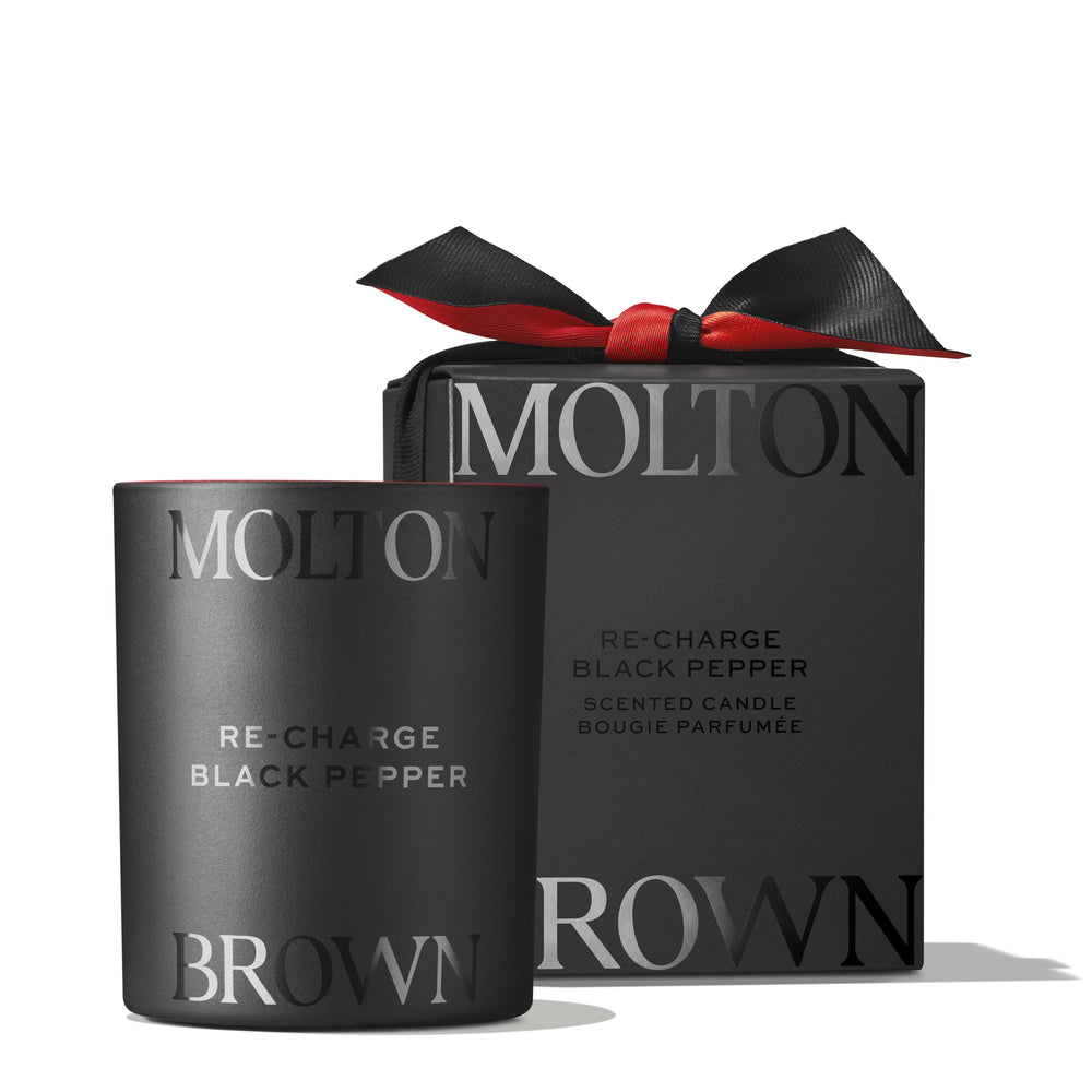 Re-charge Black Pepper Scented Candle Limited Edition Design 190g