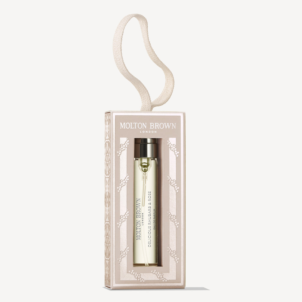 Limited Edition Delicious Rhubarb & Rose Festive Bauble Eau De Parfum 7.5ml
