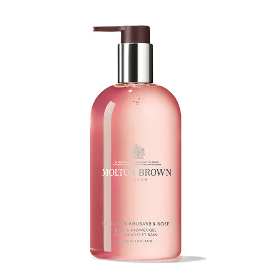 Delicious Rhubarb & Rose Bath & Shower Gel 500ml