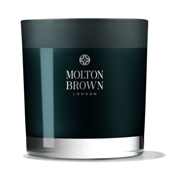 Russian Leather Three Wick Candle