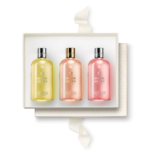 مجموعة غسول الجسم بأزهار الربيع