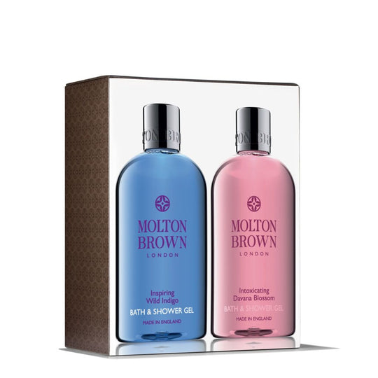 Inspiring Wild Indigo and Davana Blossom Bathing Set